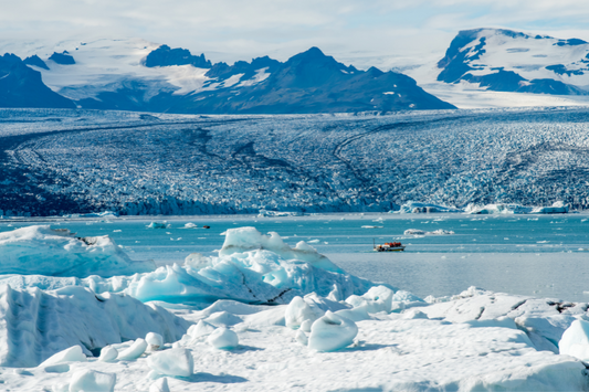 The glaciers of iceland