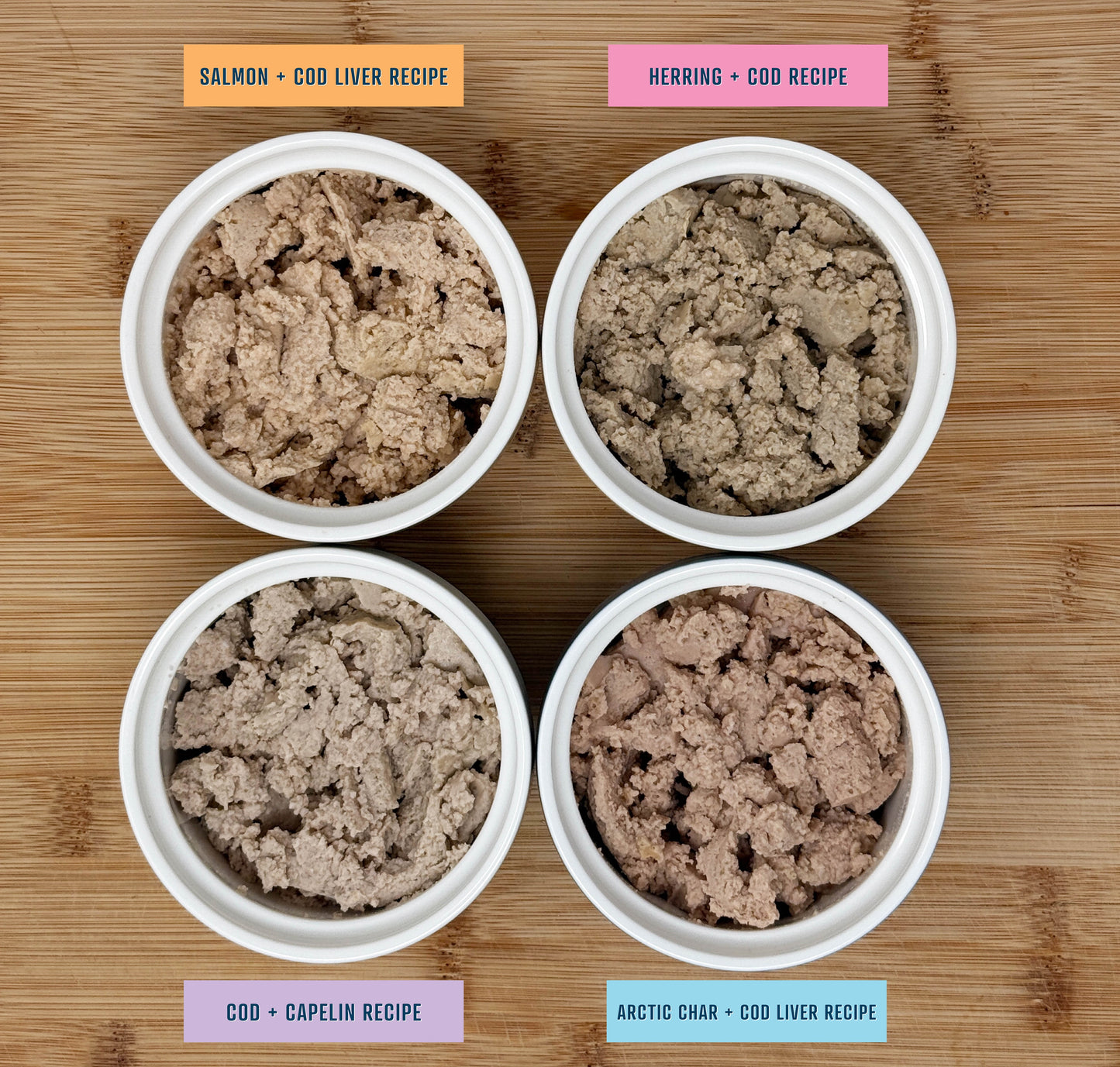 HERRING & COD RECIPE FOOD TOPPER FOR CATS