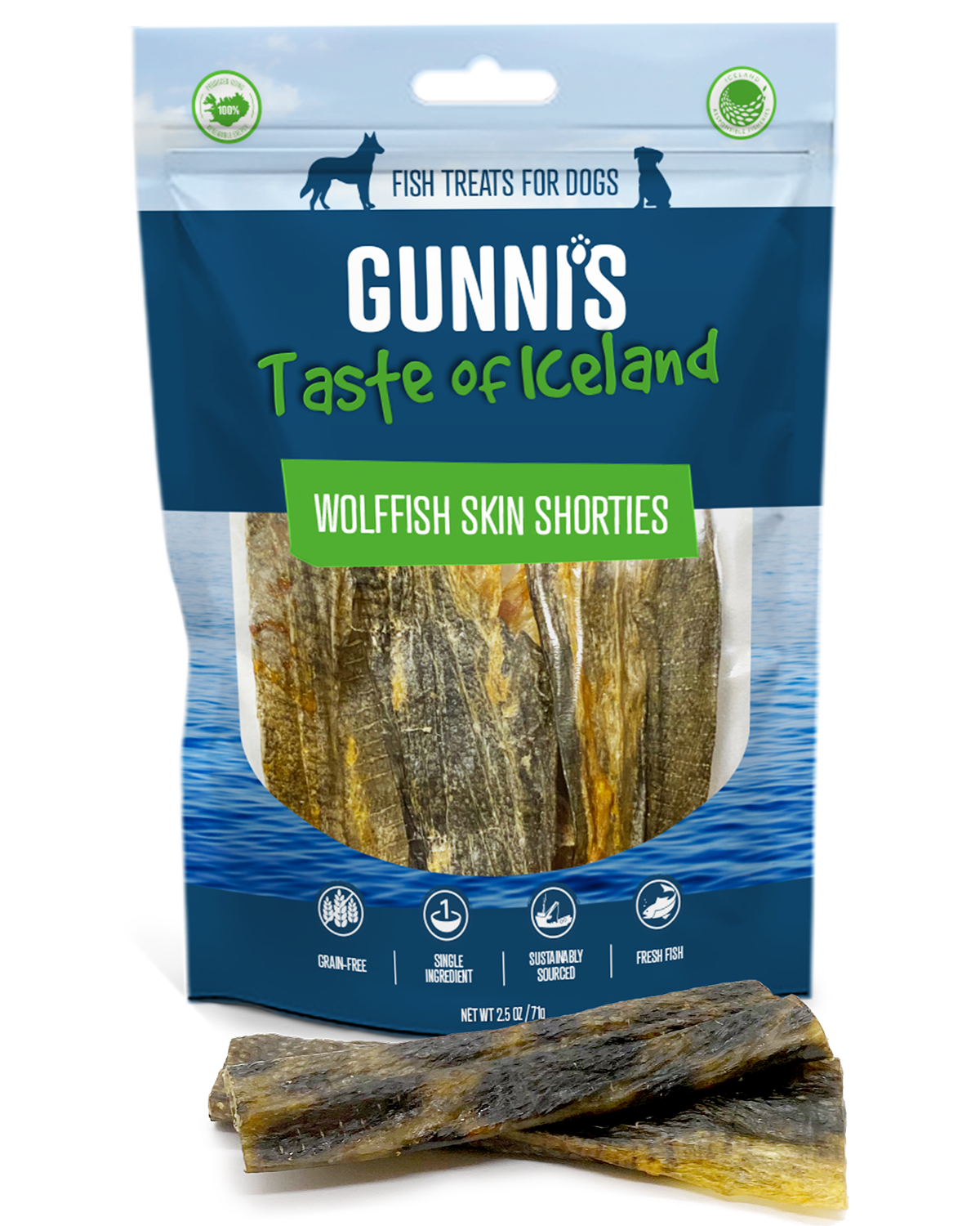 WOLFFISH SKIN SHORTIES