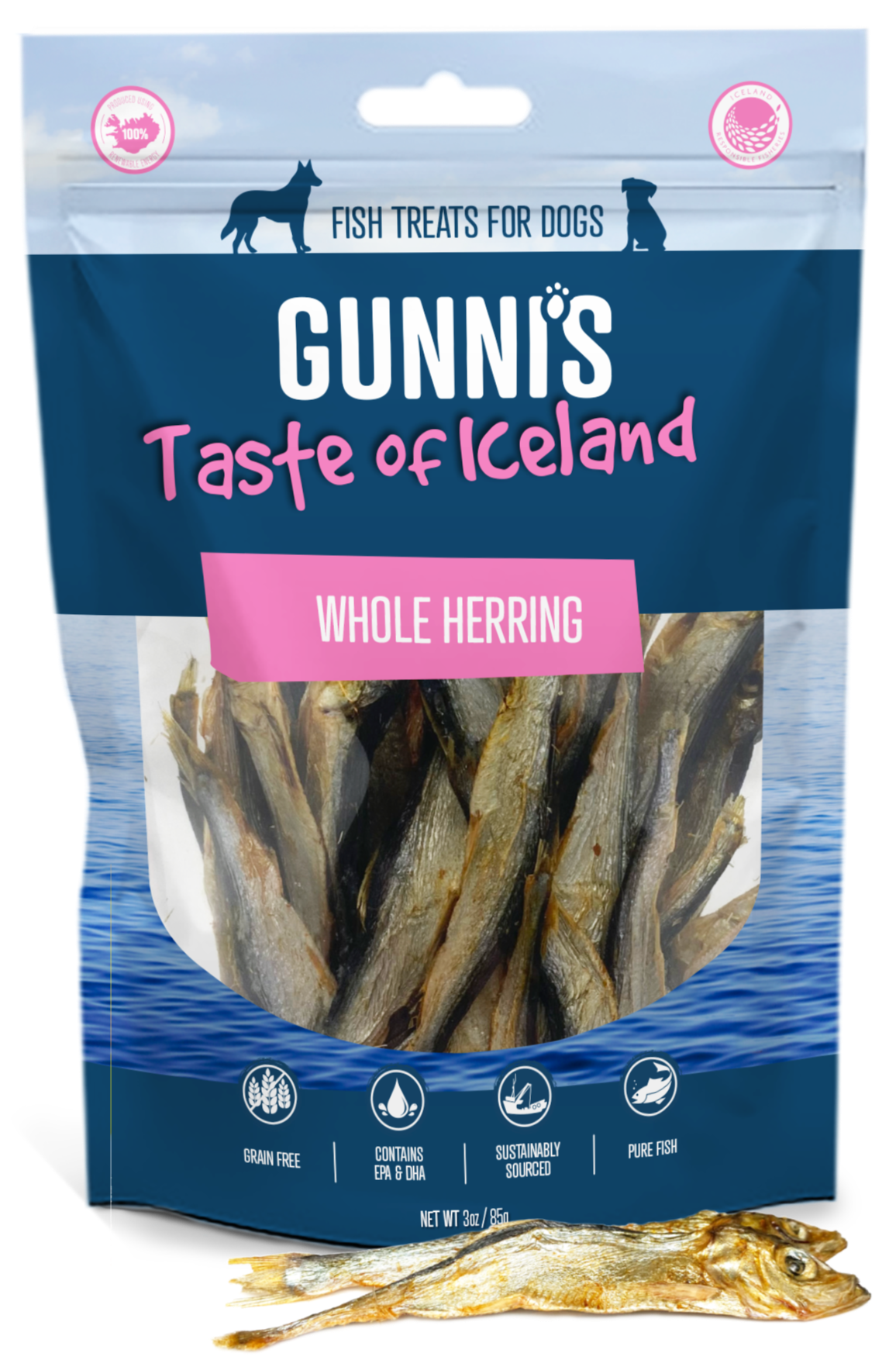 3oz WHOLE HERRING